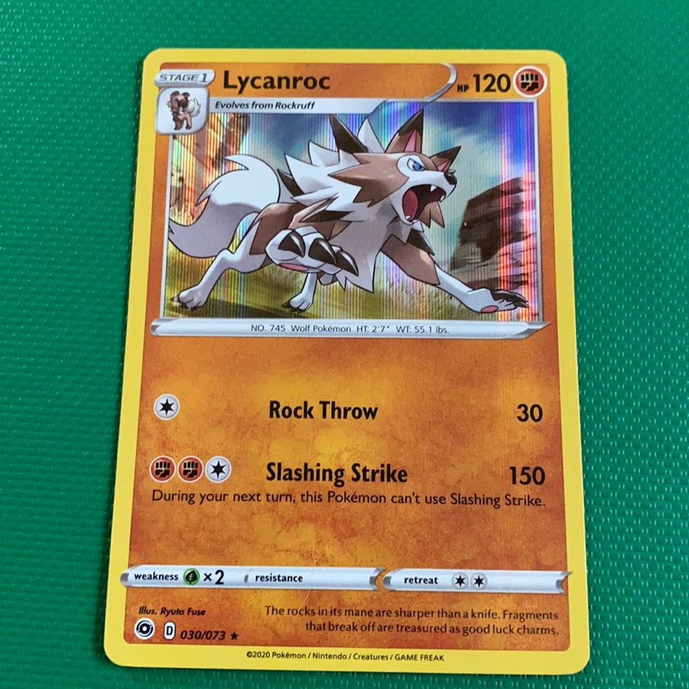 Holographic Lycanroc